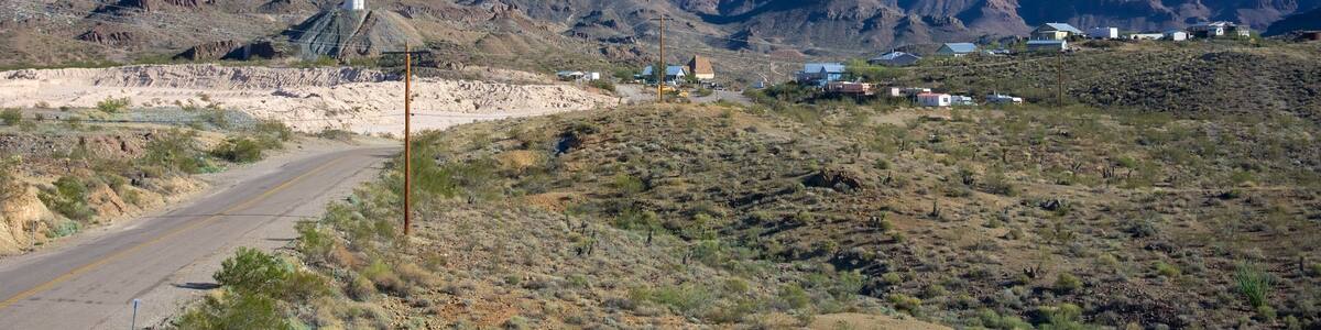 Oatman which includes tranquil scenes, landscape views and mountains