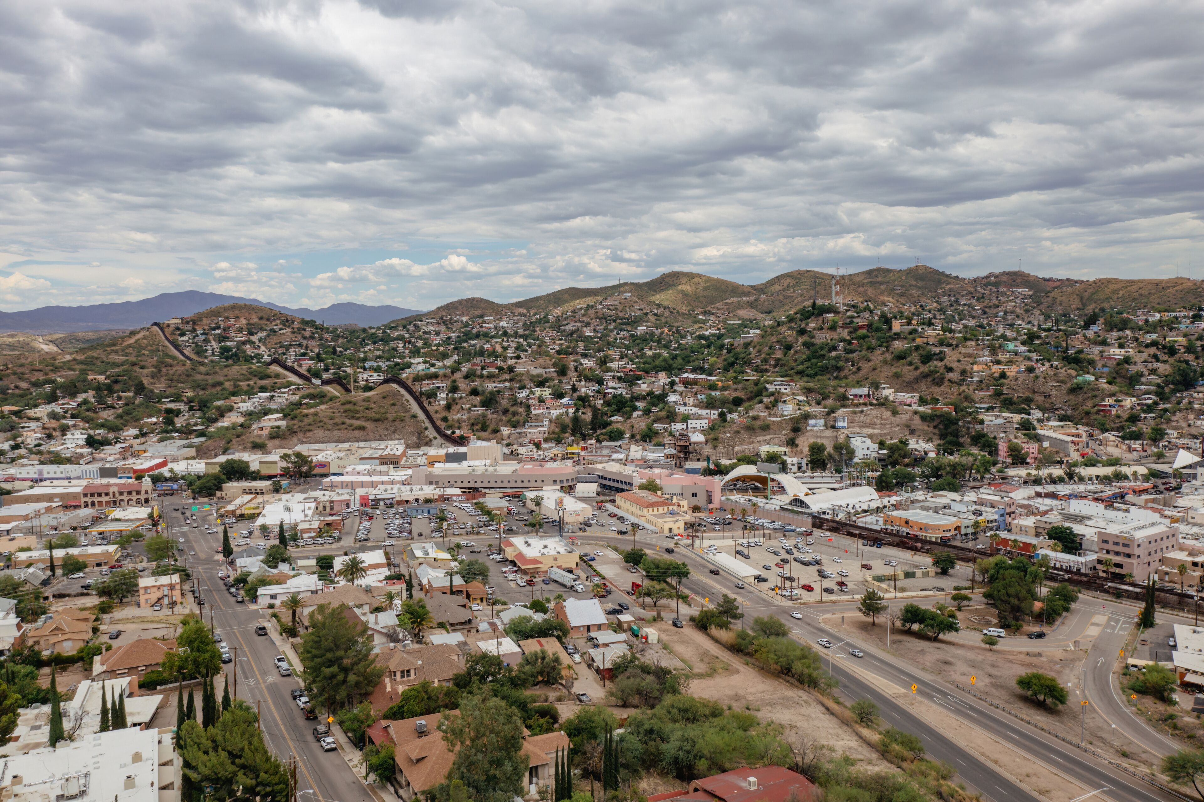 International border between United States and Mexico 