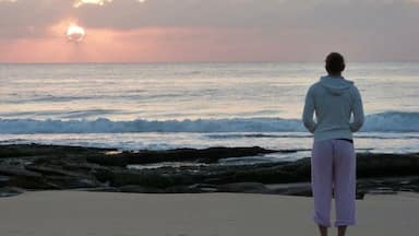 The Indian Ocean from the other side. Watching the sunrise from the small beach town of Pennington on the east coast of South Africa. I lived in SA for 6 months and was lucky to have local friends who took me off the tourist track. Don't let your travel agent sell you the cookie cutter holiday and don't be scared to take the road less travelled! #SouthAfrica