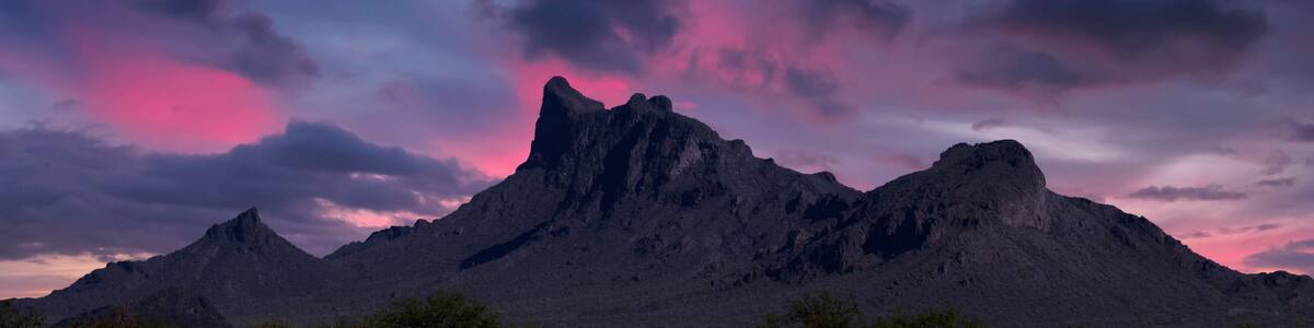 A Picacho Peak State Park Before Dawn Shot, Arizona