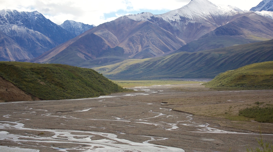 Denali Nationalpark mit einem Farmland
