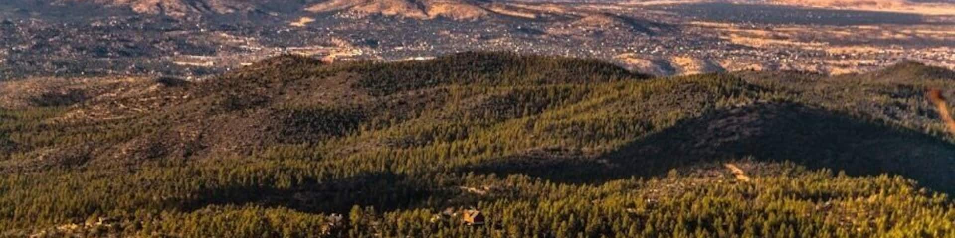 A really lovely lookout, such a hard hike though.