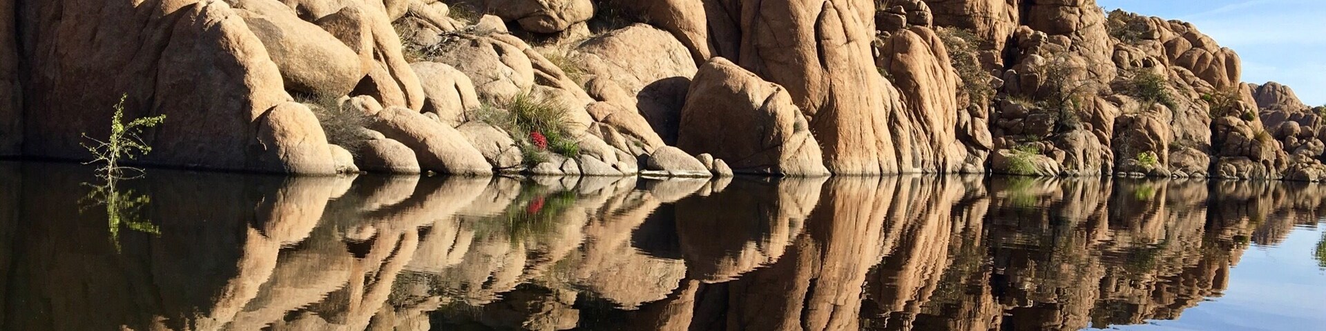 Beautiful lake for paddling managed by the City of Prescott, AZ
