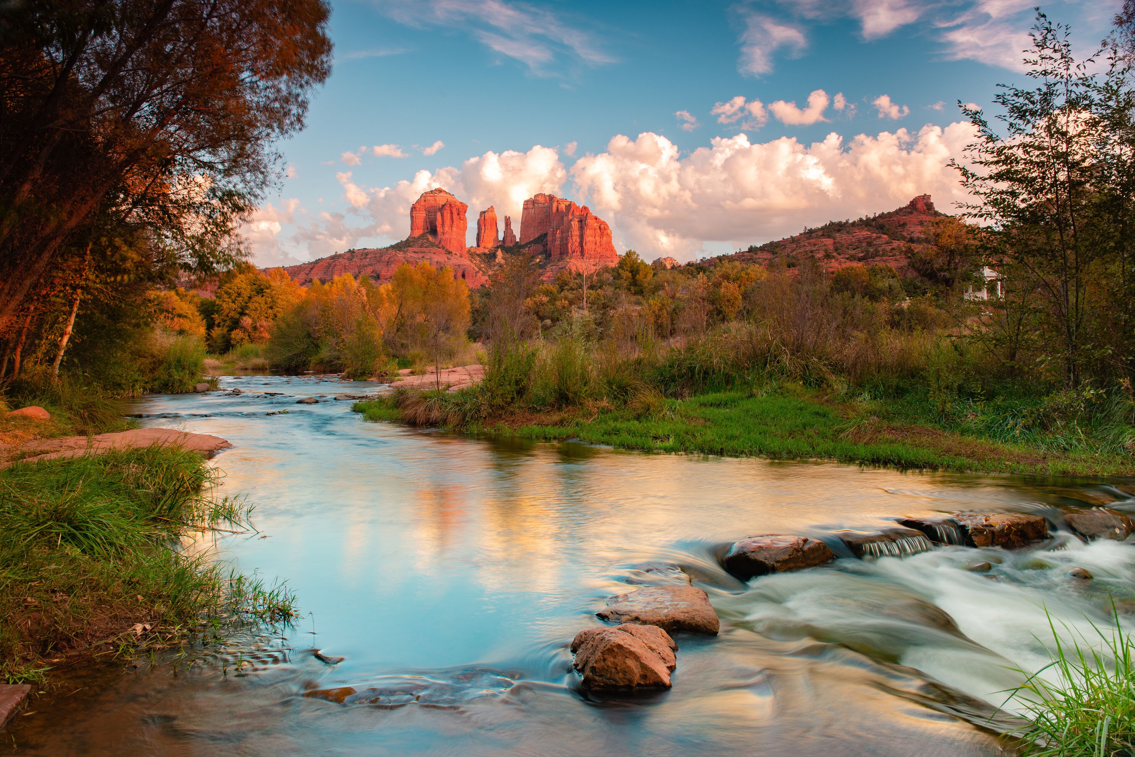 Cathedral Rock at Red Rock Crossing in Sedona, Arizona