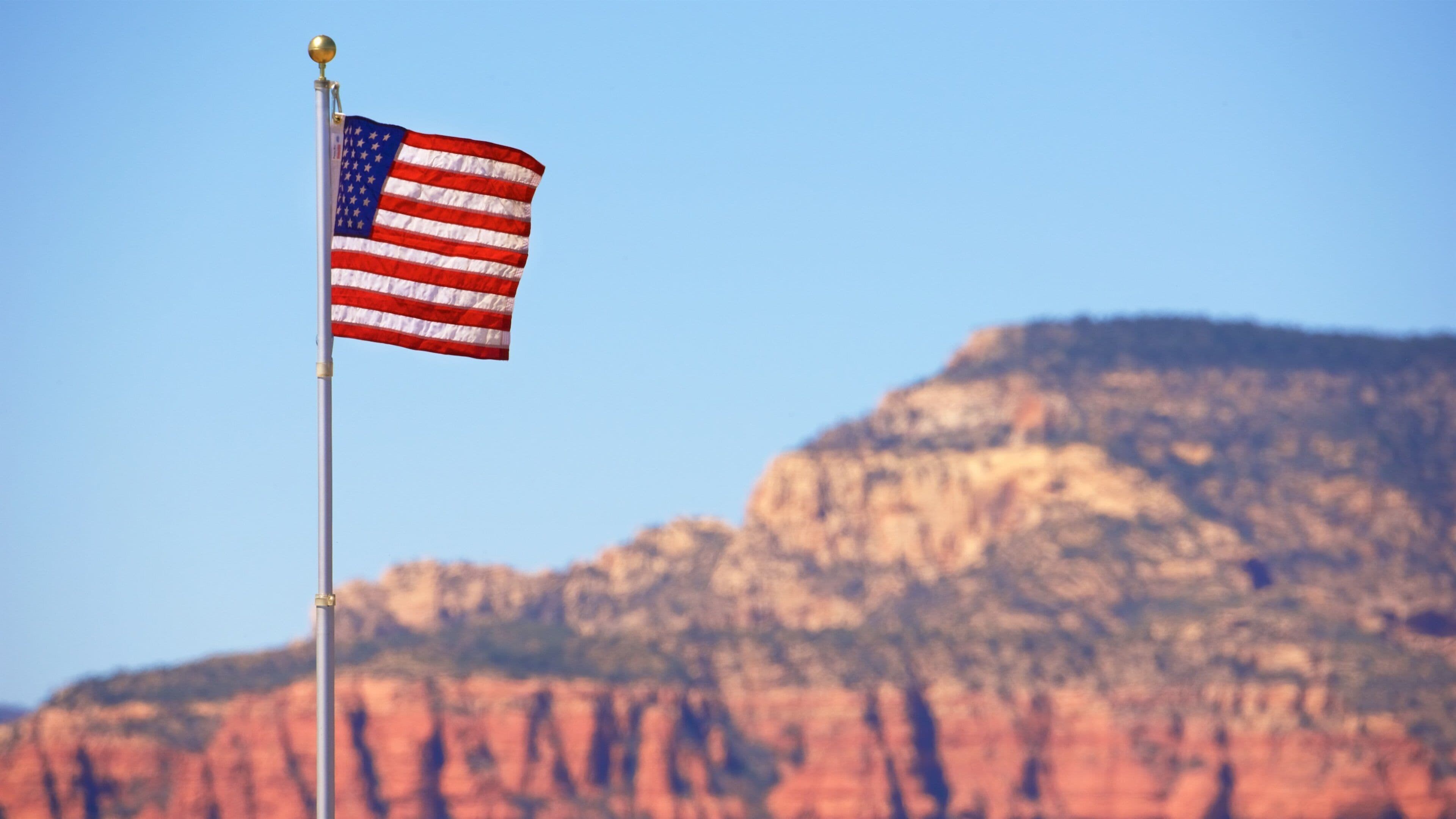 Sedona fasiliteter samt rolig landskap og kløft eller juv