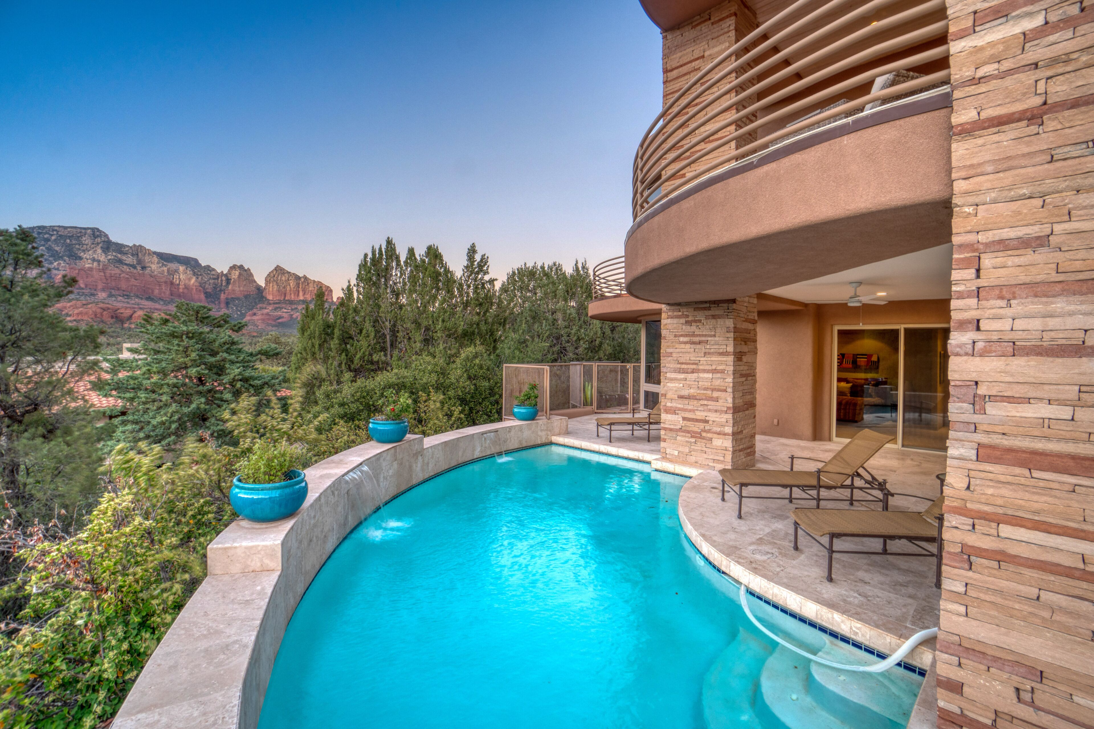 Sedona home pool