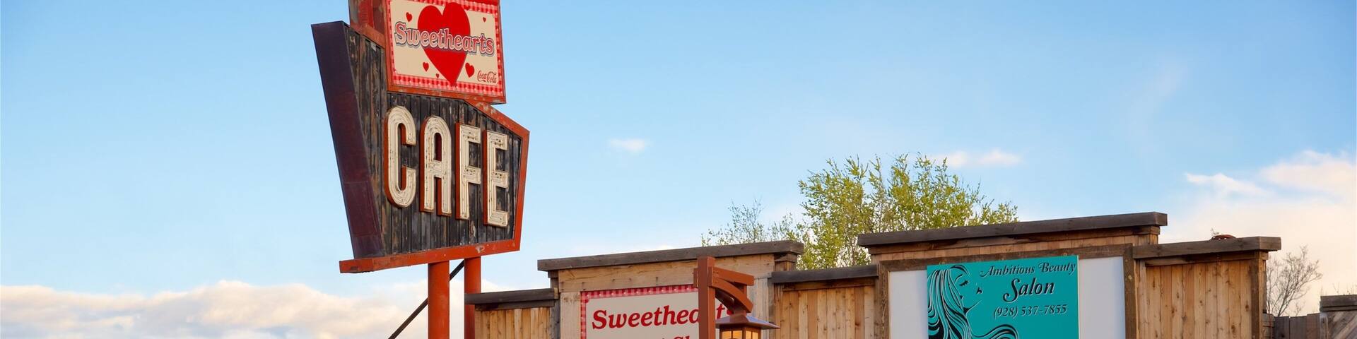 Show Low featuring signage