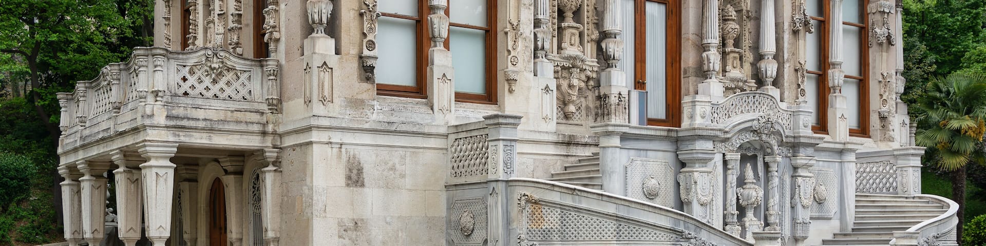Ihlamur Pavilion, or Ihlamur Kasri, a former imperial Ottoman summer pavilion constructed during the reign of Sultan Abdulmecid I, located in Nisantasi Ihlamur Yolu street, Sisli, Istanbul, Turkey
