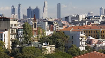 Europe, Turkey, View from Galata Tower and highrises in Sisli; Shutterstock ID 359722382