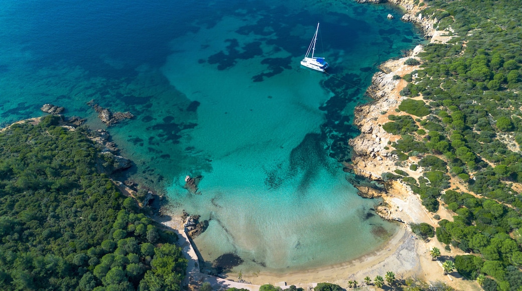 Ekmeksiz beach view from, Seferihisar - Turkey