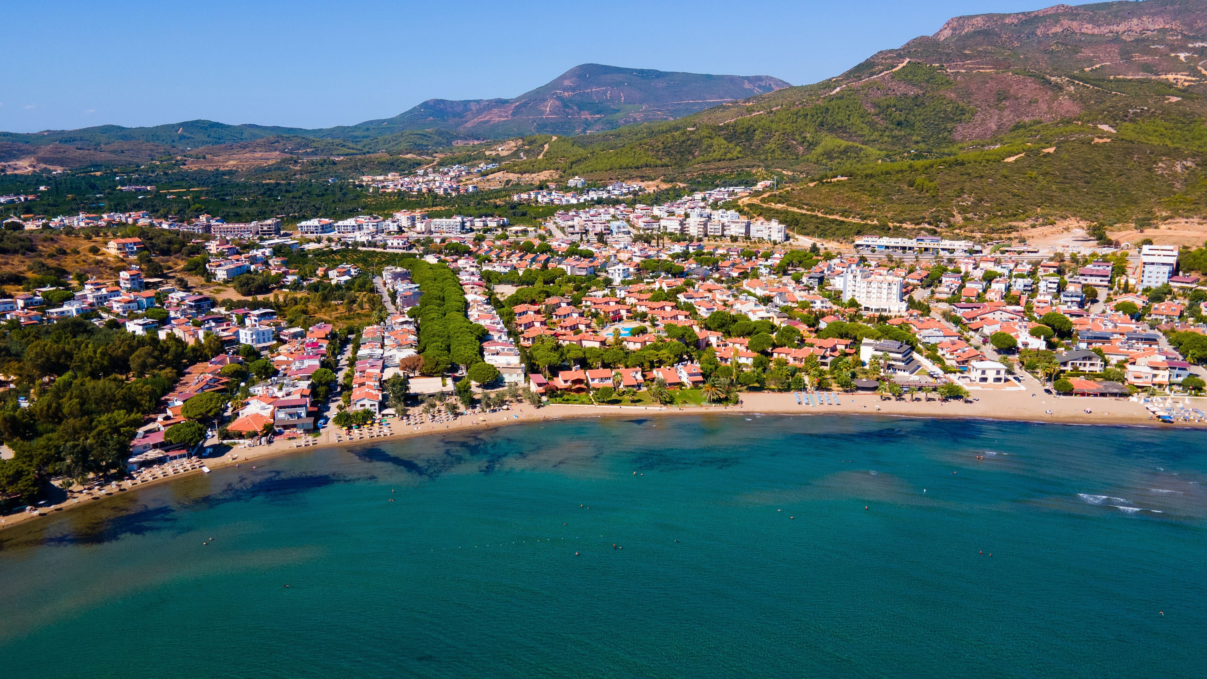 turkey izmir seferihisar drone fly photographer