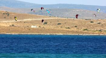 Windsurfing in Alacati, Cesme, Turkey