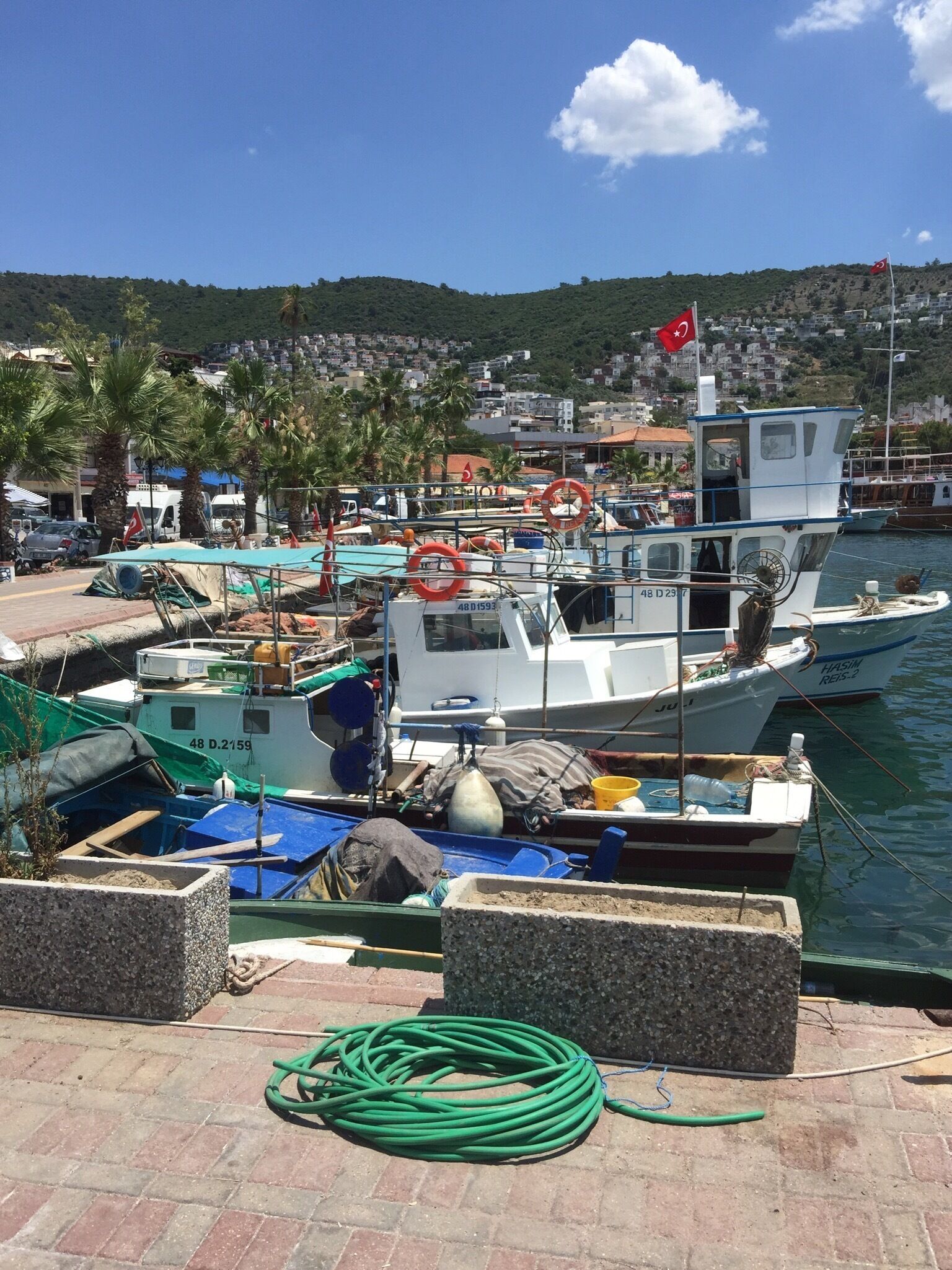 The fishing boats of Gulluk