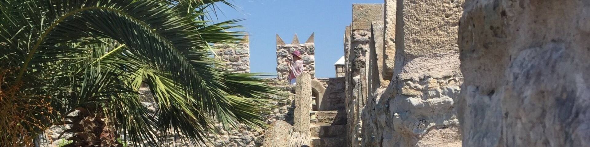 For a few lira you can wander around the castle see the roman antiquities and view wonderful views from the top of the castle