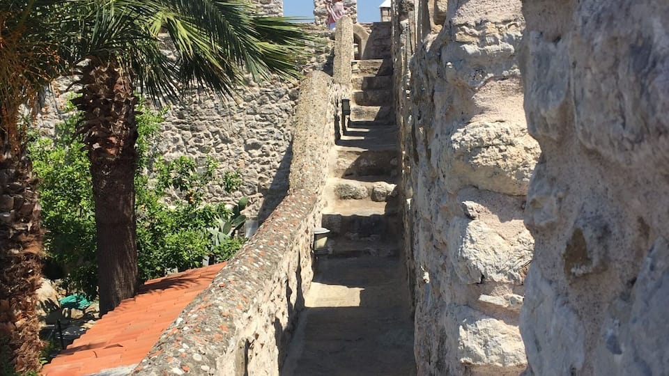 For a few lira you can wander around the castle see the roman antiquities and view wonderful views from the top of the castle