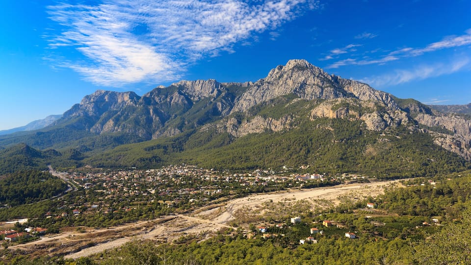 Taurus Mountains in Goynuk, Turkey