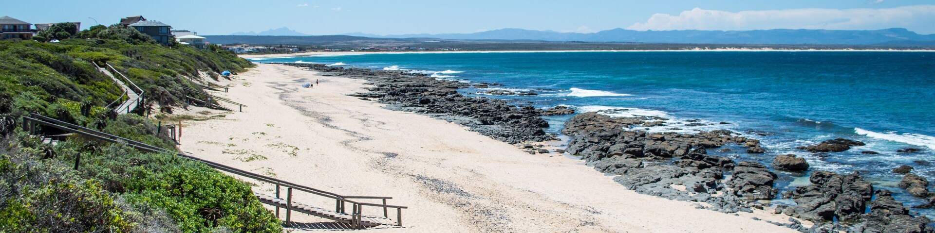 Endless Beach at Supertubes in Jeffreys Bay, South Africa