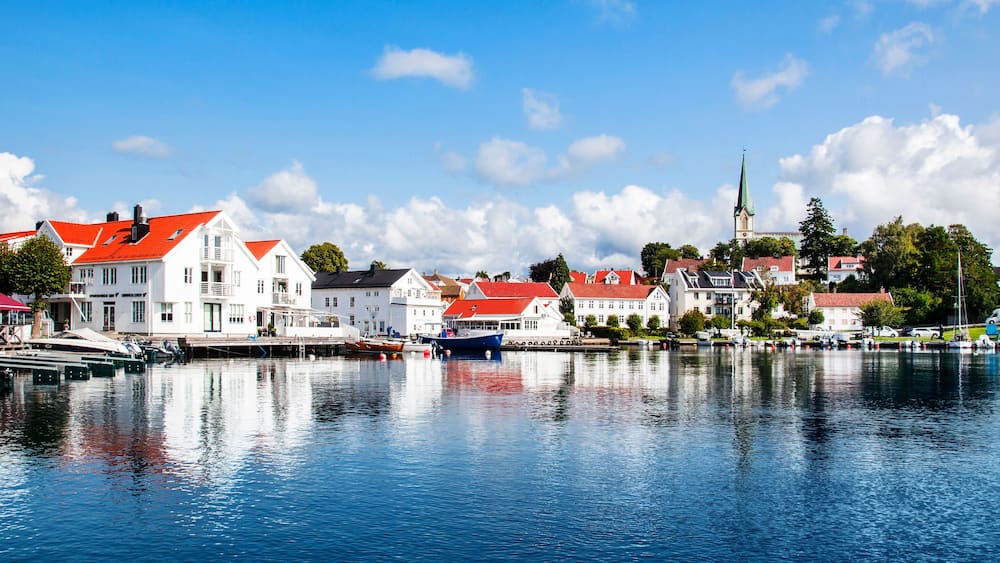 Norwegen, Lillesand,