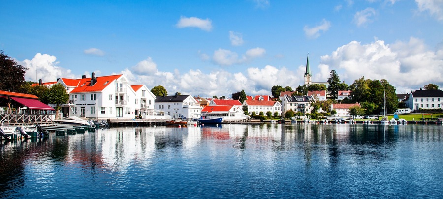 Norwegen, Lillesand,