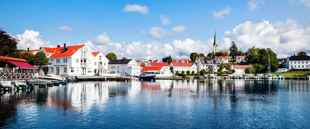 Norwegen, Lillesand,