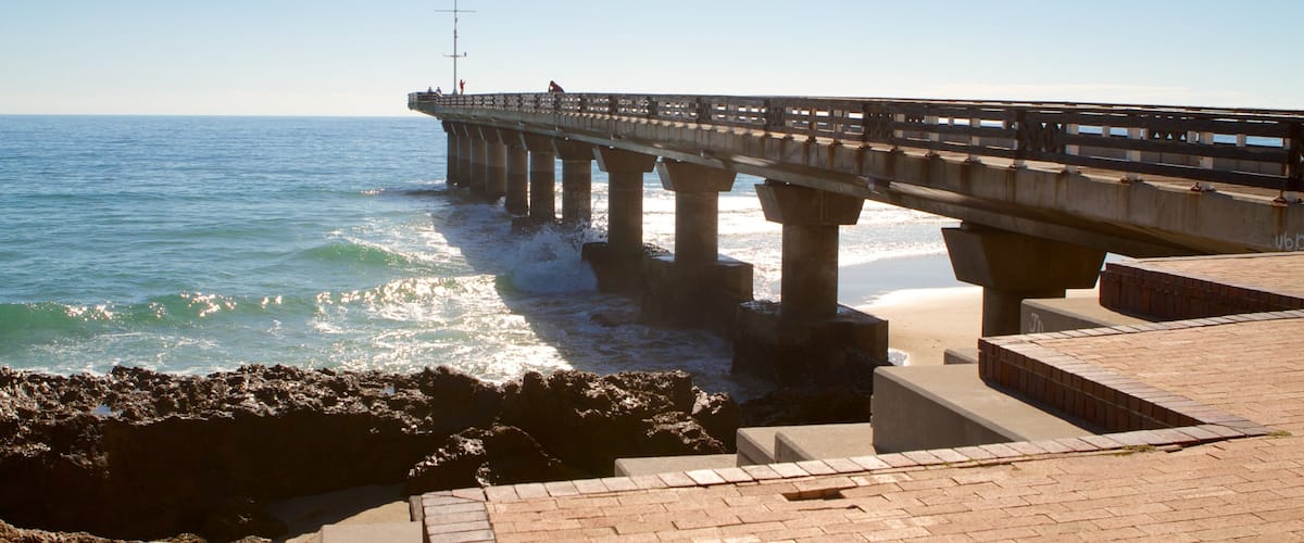 Summerstrand which includes general coastal views