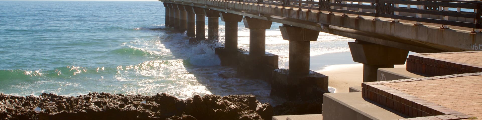 Summerstrand which includes general coastal views