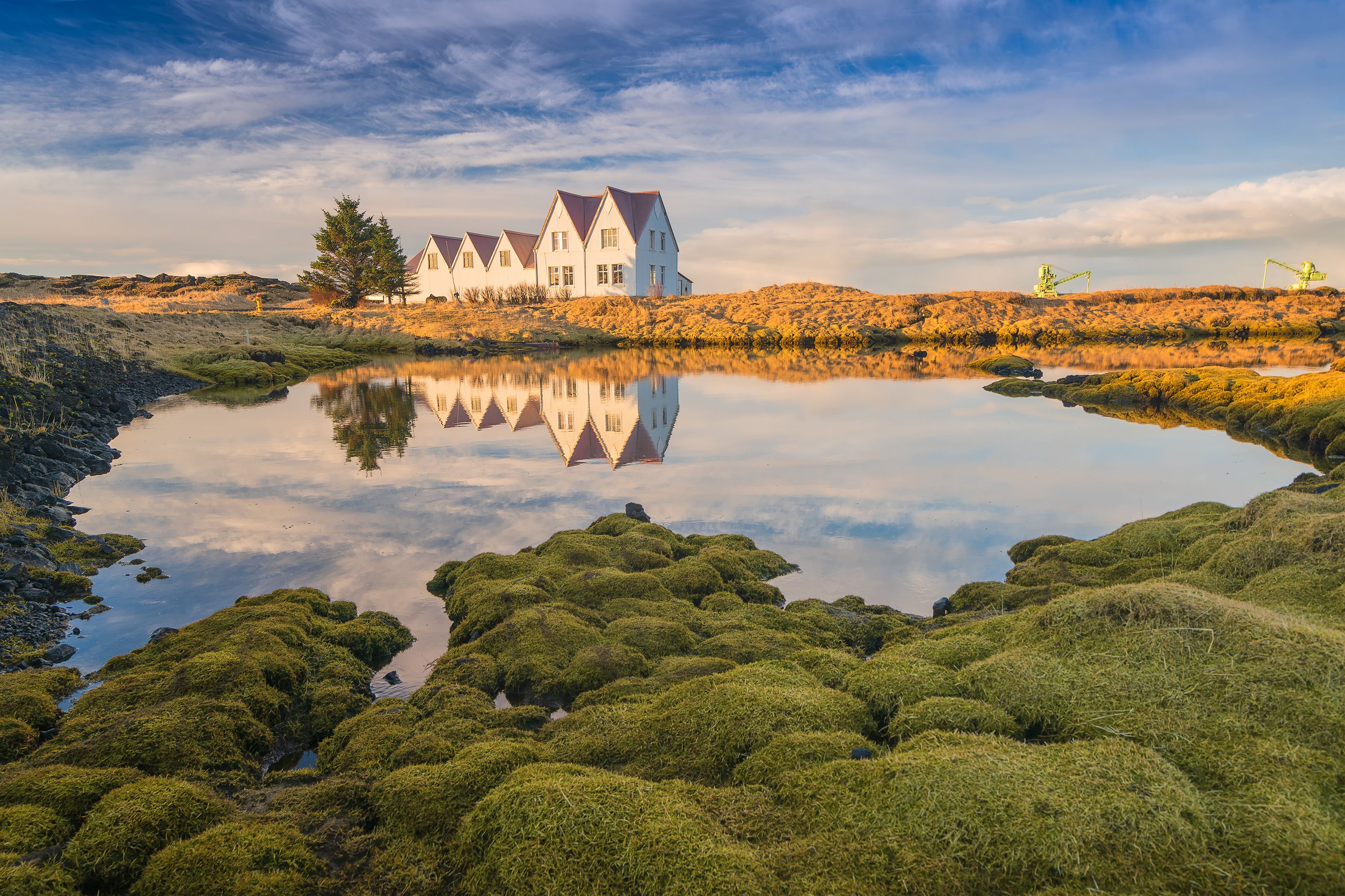 Straumur is a farm in Hafnarfjörður, Iceland