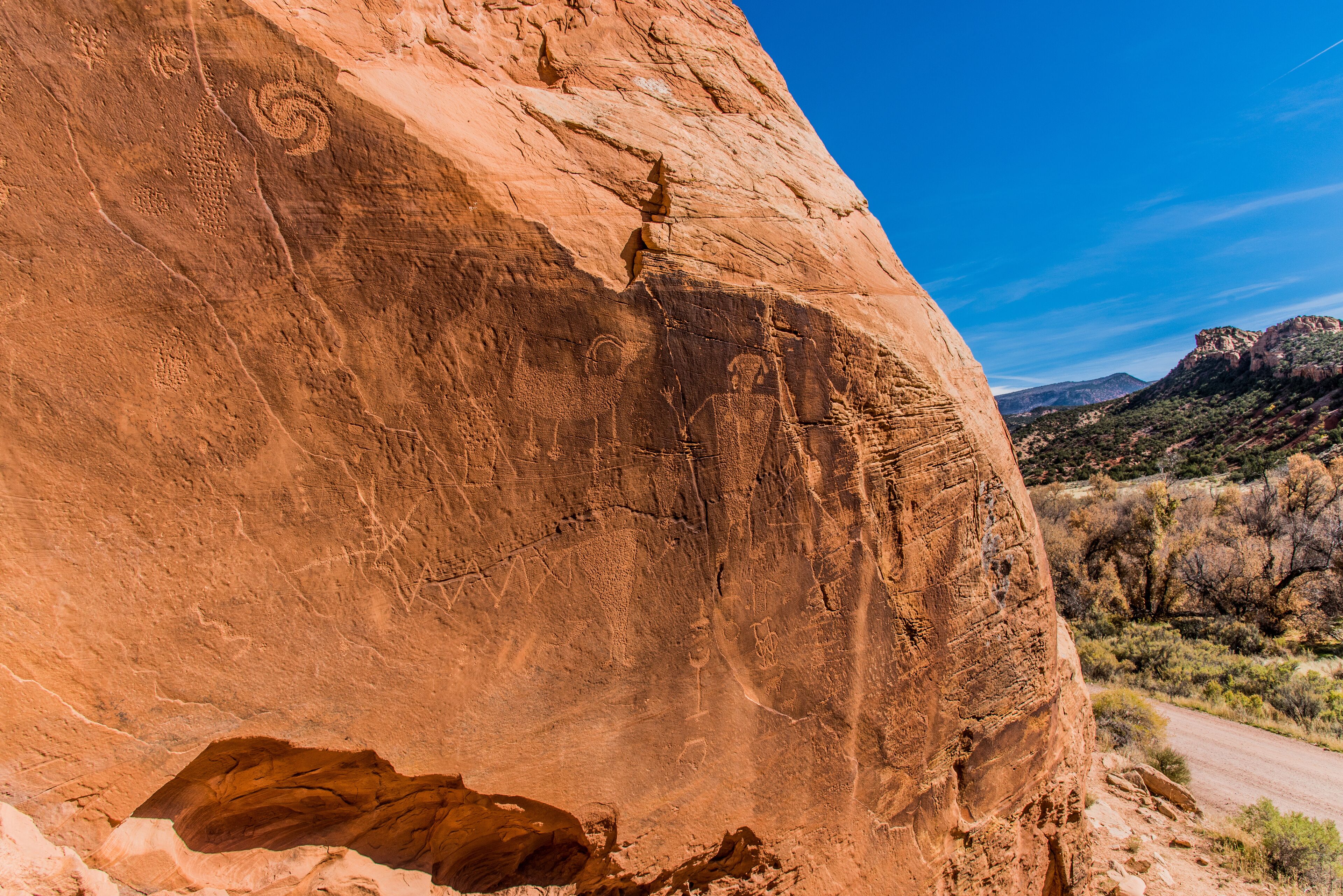 Petroglyphs in Northern Utah