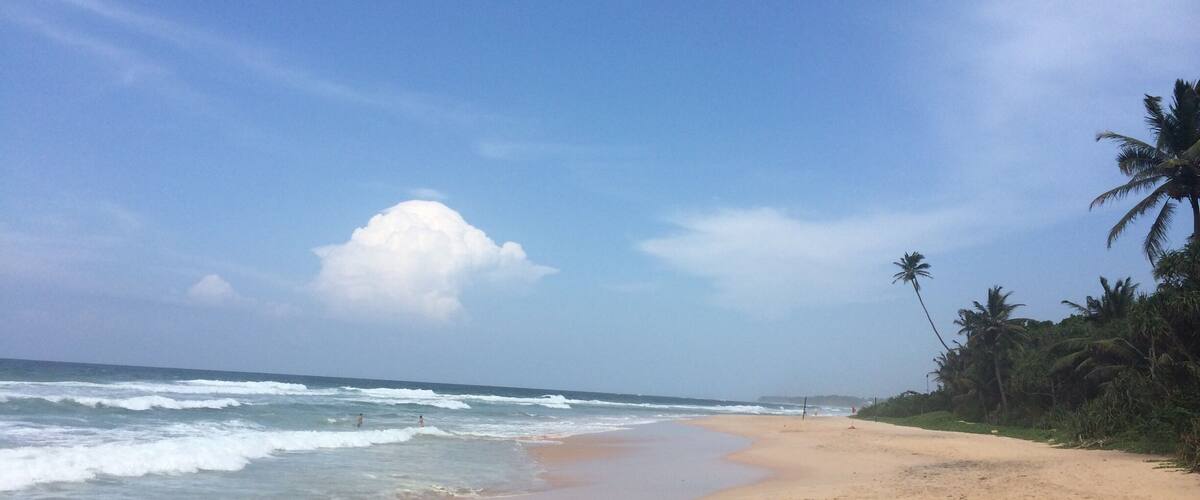 Loved our stay in Koggala Beach Hotel, Sri Lanka. The beach was dreamy. #beach