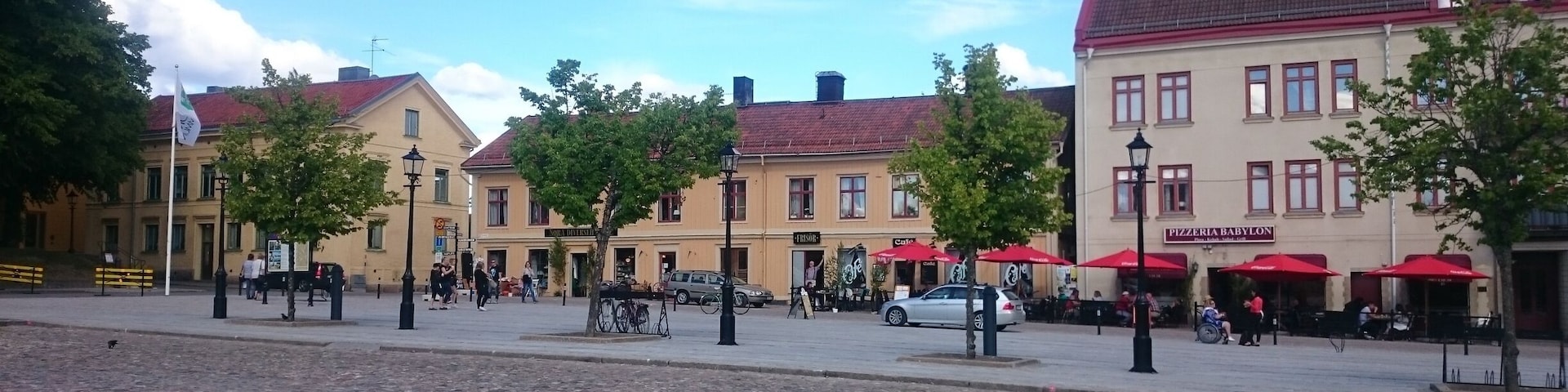 The squate in The wooden town Nora