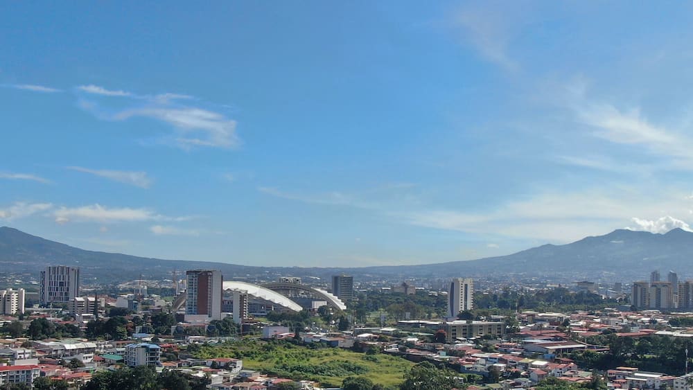 La Sabana Park, Costa Rica National Stadium (Estadio Nacional de Costa Rica) and Dowtown San Jose, Costa Rica