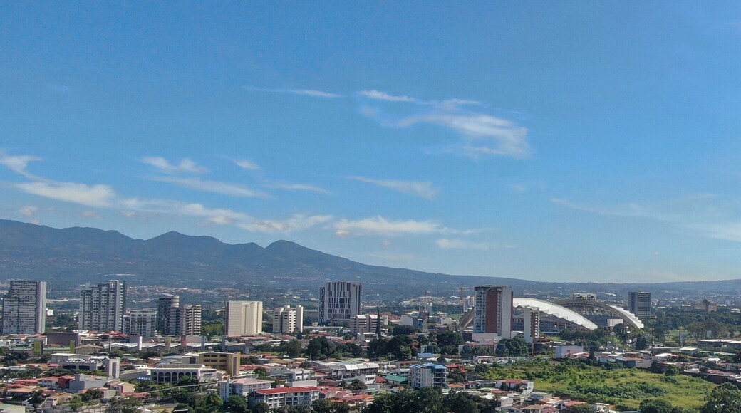 La Sabana Park, Costa Rica National Stadium (Estadio Nacional de Costa Rica) and Dowtown San Jose, Costa Rica
