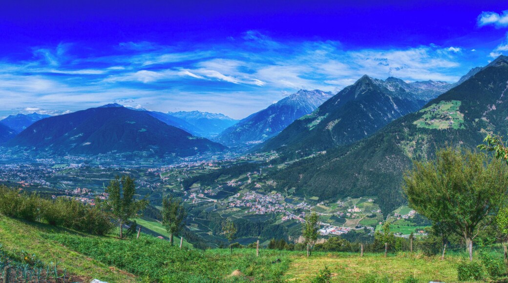 A part of Schenna - view Meran