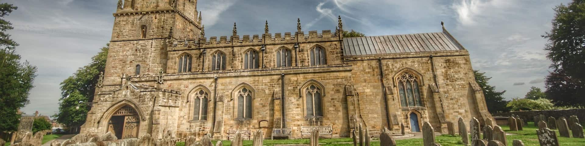 St Maryâs in Masham North Yorkshire ENGLAND