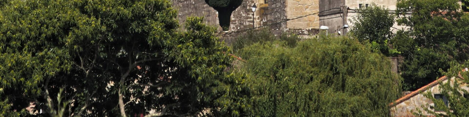 Church of Santa María dos Ánxeles, in Brión, Galicia, Spain.