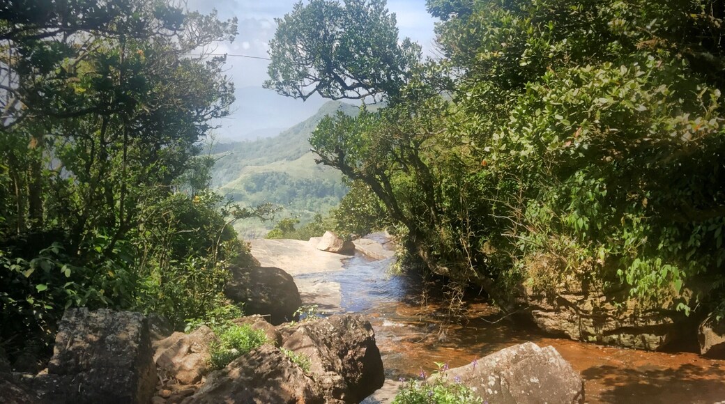 The Knuckles Mountain Range is only a few kilometers from the buzzling town of Kandy, Sri Lanka. Nevertheless its a wilderness the only very few visitors.