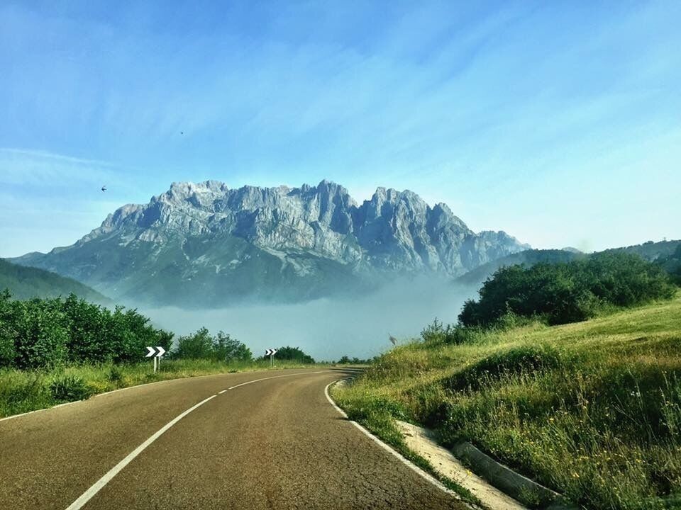 Early morning mist in Los Picos