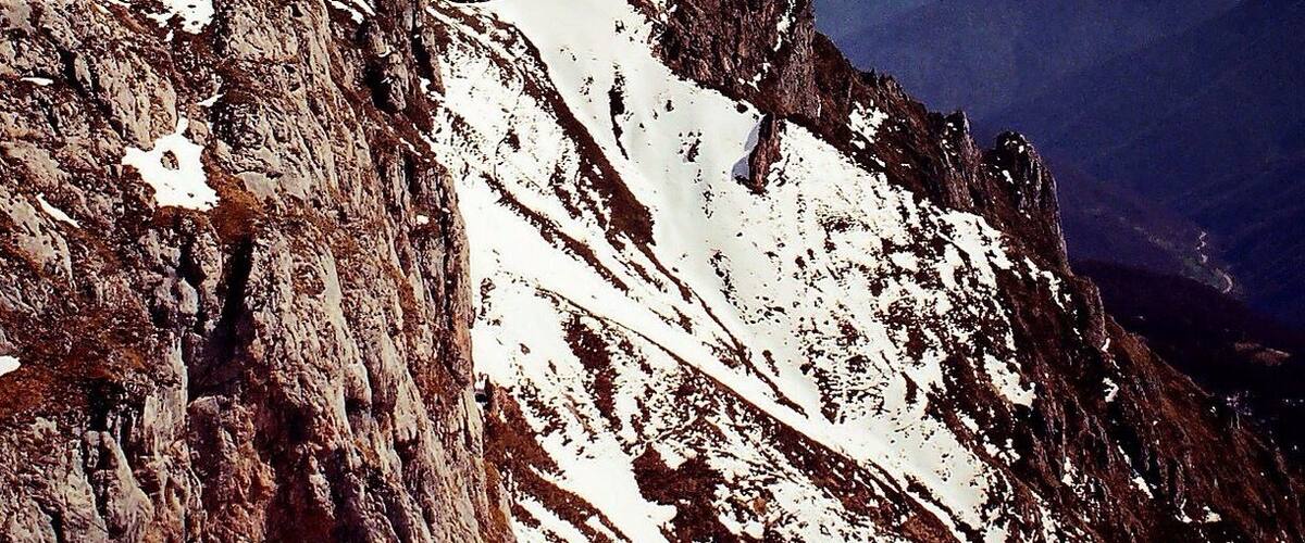 An amazing place. Snow adds to the drama of these beautiful peaks.