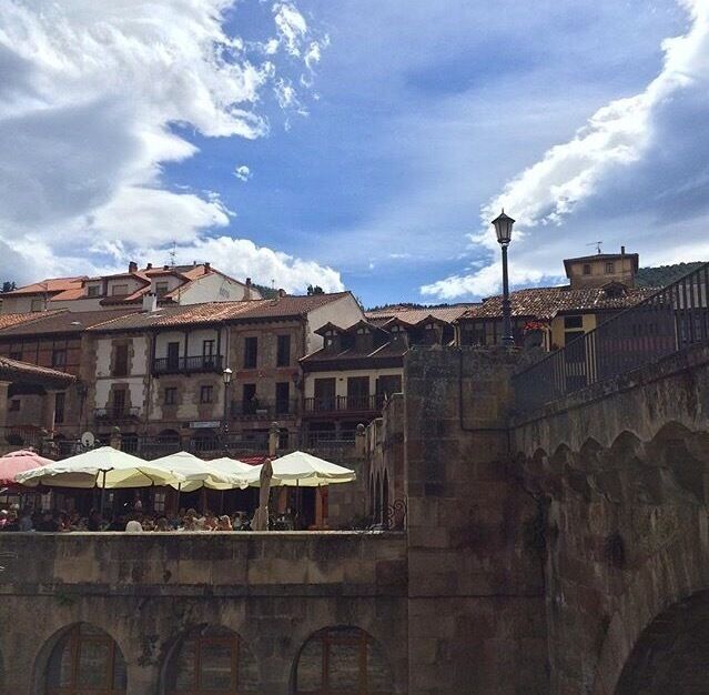 A lovely old village in a valley, by the river. Great for a lunch stop!