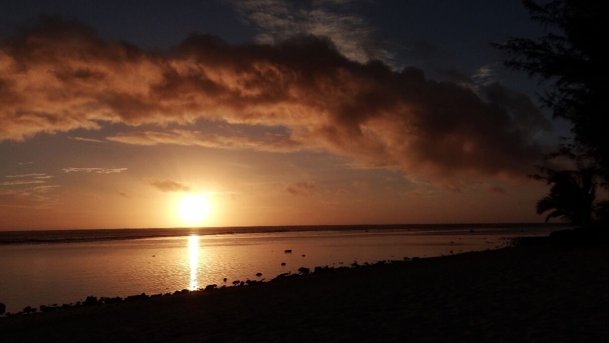 Amazing sunsets every night from beachfront cottages. Each cottage has an outdoor private shower that makes showering under the moonlight amazing!