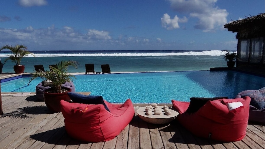 There is no better way to spend the day than to sit on the beach with a drink, music or a book. It is hard to decide whether to cool off in the pool or the ocean.