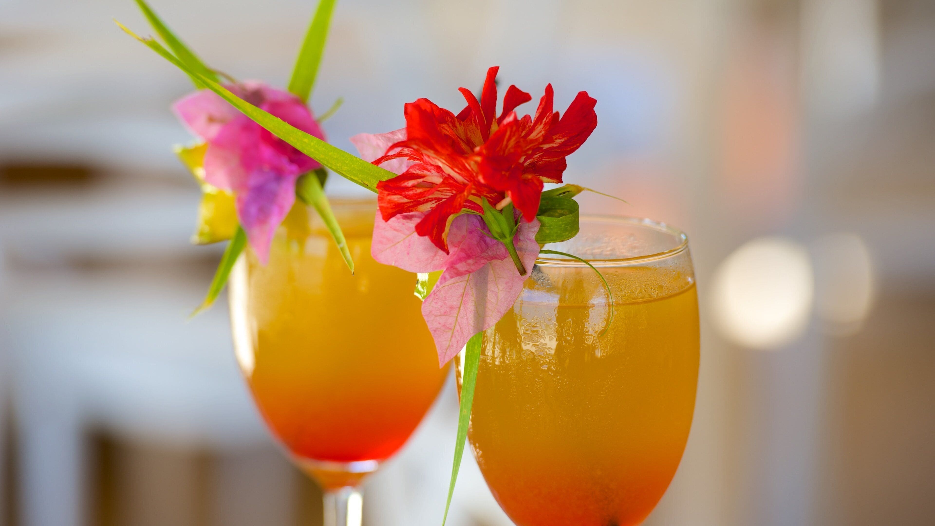 Aitutaki ofreciendo refrescos o bebidas