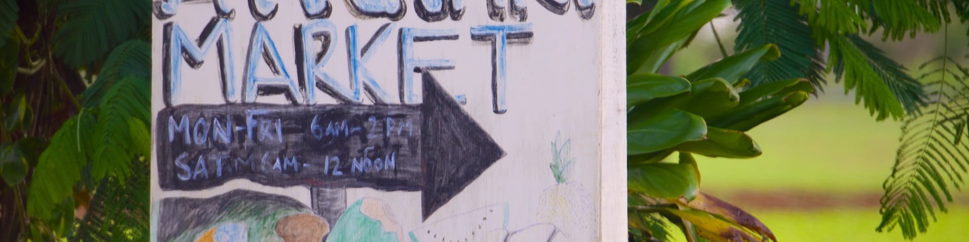 Arutanga featuring signage