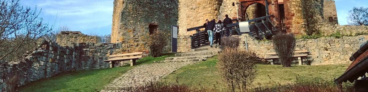 Castle Roetteln near Loerrach.