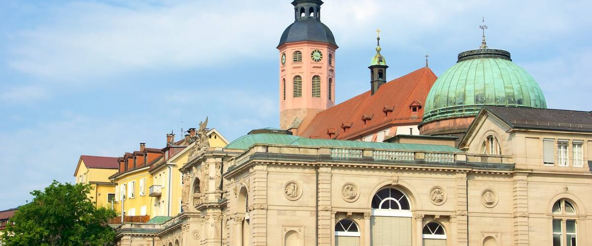 Baden-Baden featuring heritage architecture