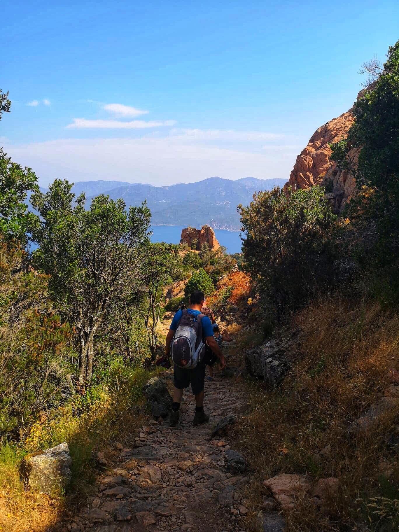 Fabulous path above the Calanques de Piana Corsica #Nature