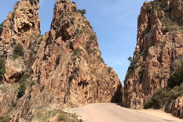 stunning section on the west coast on Corsica😍