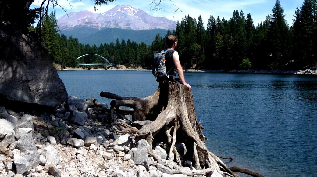 Lake Siskiyou was a beautiful area to hike and you can't beat that backdrop of Mount Shasta.
For more pictures of Lake Siskiyou and Mount Shasta, check out the photo essay on my blog:
http://thebrittertruth.blogspot.com/2015/09/mccloud-ca-weekend-getaway-photo-essay.html
#weekendgetaway #waterlust #hiking #nature