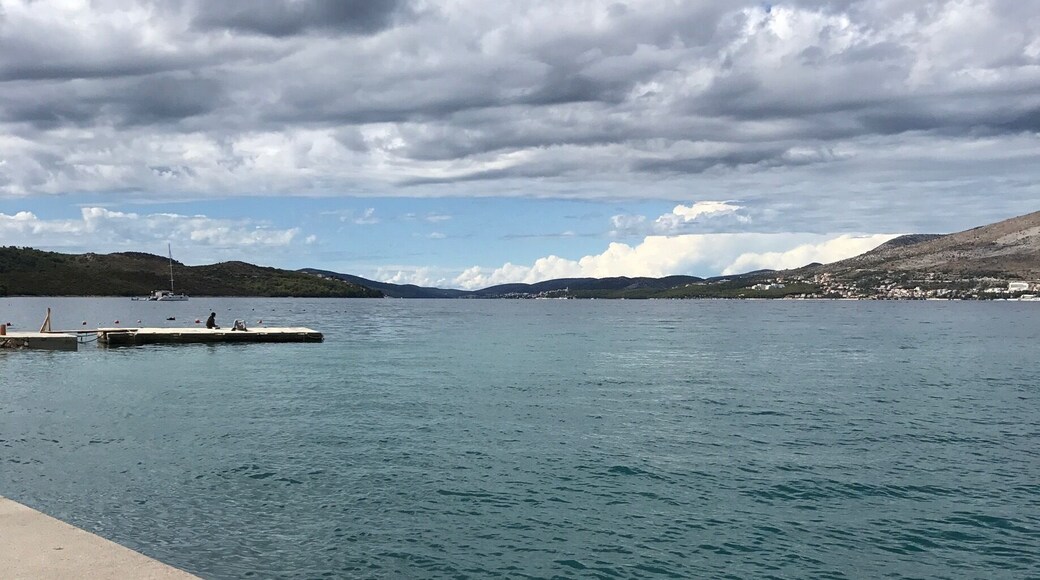 Port of Okrug
The boat to Trogir
Departures from here