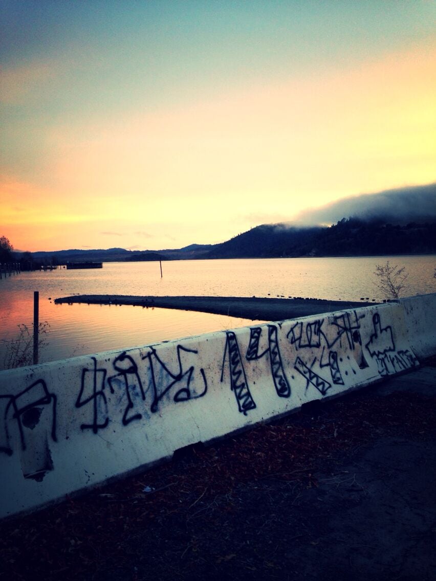 The south end of Clear Lake